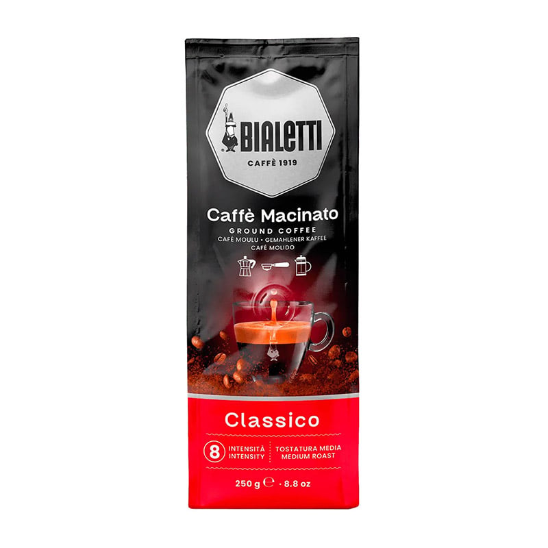 Bialetti 096080524 Ground Coffee Classico, 250G