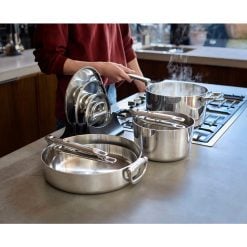 Joseph 1000032 3-ply stainless-steel construction Cooking Set - Image 3