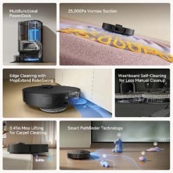 Dreame D30 Ultra Black Robot Vacuum - Image 3