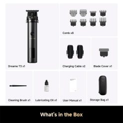 Dreame T3 Professional Barber Trimmer Black - EUA - Image 7