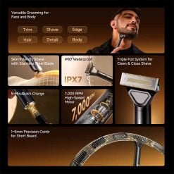 Alternative view of Dreame Swift Blade Black Shaver & Trimmer - EUA