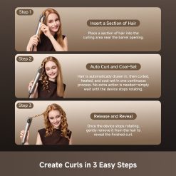 Dreame Air-Auto One Touch Automatic Hair Curler 32mm - Image 3