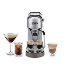 Delonghi EC890M Dedica Duo Espresso Machine - Stainless Steel
