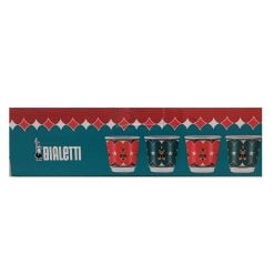 Bialetti Bicchld25 Set 4 Glasses (2 Red And 2 Green) - Image 2