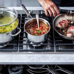 Alternative view of Kitchenaid CC003256-001 16 Cm Stainless Steel Saucepan With Tempered Glass LED