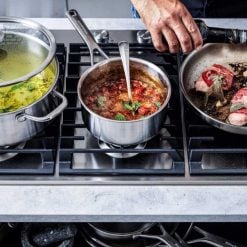 Alternative view of Kitchenaid CC003258-001 20 Cm Stainless Steel Saucepan With Tempered Glass LED,