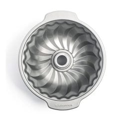 Alternative view of Kitchenaid CC003297-001 Aluminium Bundt Cake Mould Silver, 24 cm x 24 cm x 11.6 cm