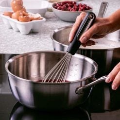 Alternative view of Kitchenaid CC006025-001 24 Cm Stainless Steel Cooking Pan