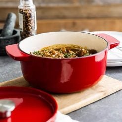 Alternative view of Kitchenaid CC006057-001 22 cm Cast Iron Casserole With Lid