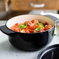 Kitchenaid CC006058-001 22 cm Cast Iron Casserole With Lid - Image 3