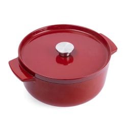 Kitchenaid CC006060-001 26 cm Cast Iron Casserole With Lid