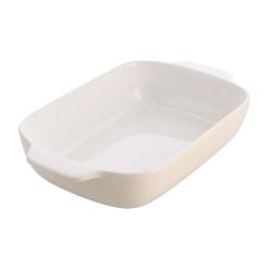 Alternative view of Kitchenaid CC006105-001 Stoneware Rectangular Ceramic Non-Stick Coating Baker with Bamboo Lid, 20 cm