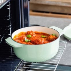 Alternative view of Kitchenaid CC007433-001 22 cm Cast Iron Casserole With Lid, Robust and Durable