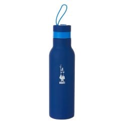 Bialetti Dcxin00018 Thermic Bottle 500Ml, Leak Proof, Screw Cap, Lid, Plastic, Blue Color