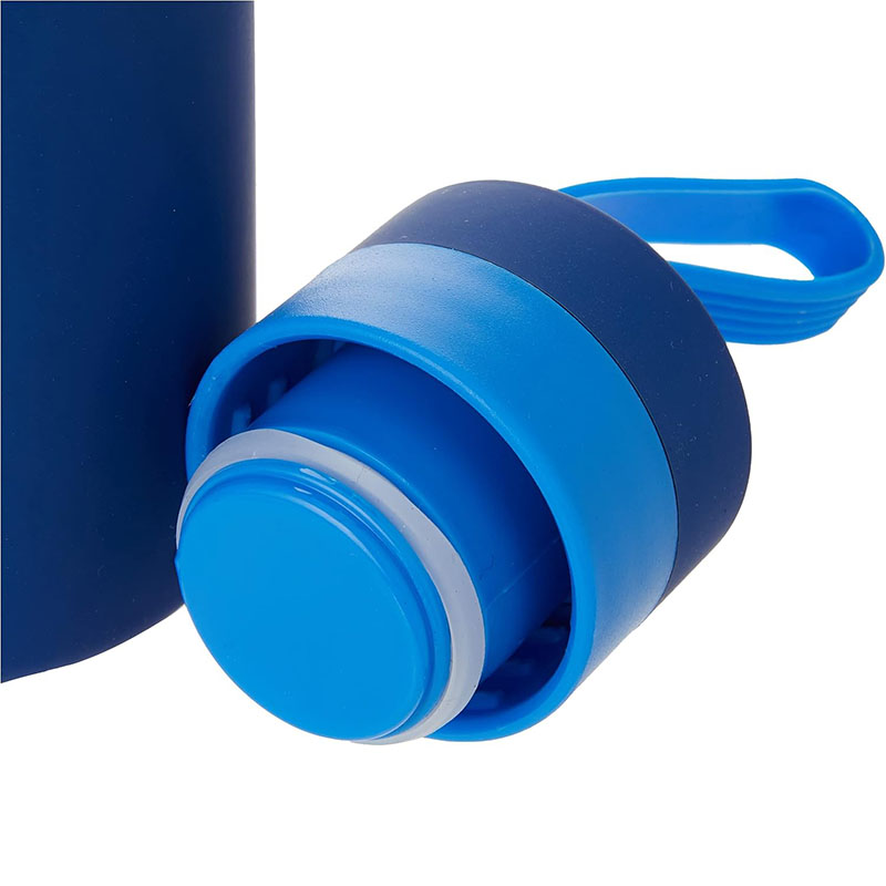 Bialetti Dcxin00018 Thermic Bottle 500Ml, Leak Proof, Screw Cap, Lid, Plastic, Blue Color - Image 4