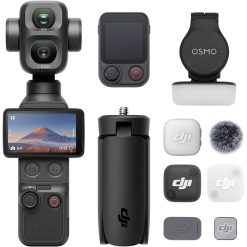 DJI Osmo Pocket 4P  Vlog Combo Vlogging Camera With A Built-In  Mechanical Gimbal
