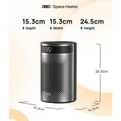 Alternative view of DREO DR-HSH030 Atom 416 Fan Heater
