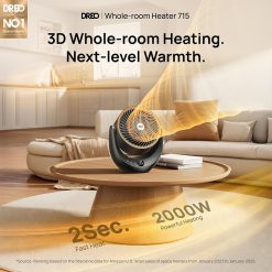 Alternative view of DREO HSH015 Whole-Room Fan Heater 715