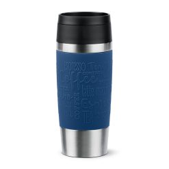 Tefal N2020310 Mug de voyage Classic 0.36 L Dark Blue Silicone Sleeve