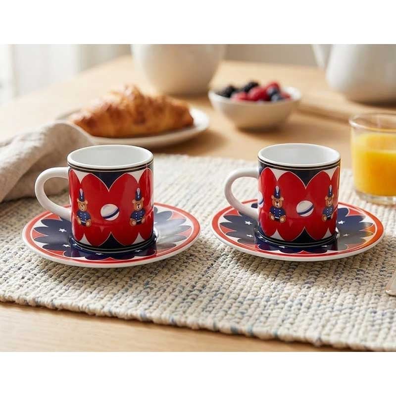 Bialetti Nmwhite001 Set 2 Cups And Saucers - Image 4