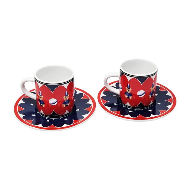 Bialetti Nmwhite001 Set 2 Cups And Saucers - Image 2