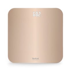 Tefal PP1900V0 Classic 3, Bathroom Scale, Easy-To-Read Invisible Screen, 180kg Capacity - Powder pink