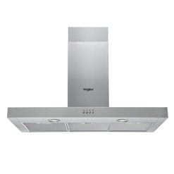 Whirlpool Whbs95Lmx Chimney Hood 90Cm Silver