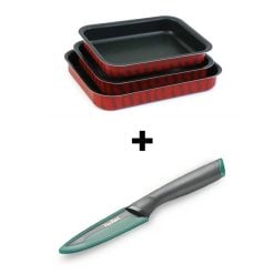 Tefal Tempo Flame Ovenware J5715582 / K1220604 – Set of 3 Oven Dishes