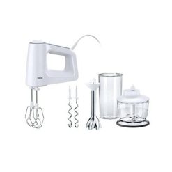 Braun MultiMix 3 White Hand Mixer HM 3137