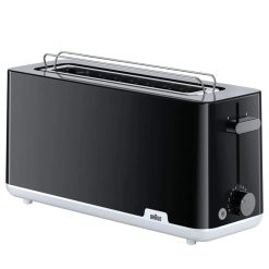 Braun Breakfast Series 1 Long-Slot Toaster HT 1110 Black