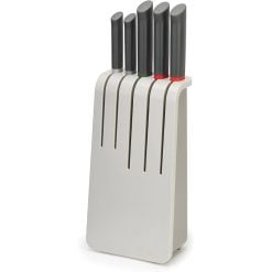 Joseph Joseph 80054 Set Includes 3.5" Paring Knife, 5" Santoku Knife, 6" Chef"S Knife, 8" Carving Knife And 8" Bread Knife