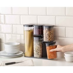 Alternative view of Joseph Joseph 81071 Storage Container With Stand - Gray/Plastic