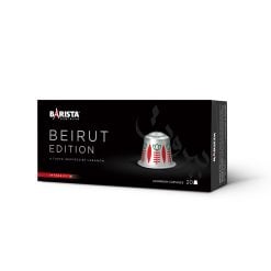 Barista CAP00057	Capsules Beirut Edition – 20 × 6 g (20 Pcs)