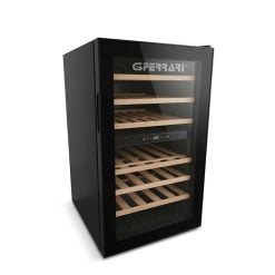G3ferrari DSWC43BDB  Wine Cooler: Dual Zone, Capacity 43 Bottles