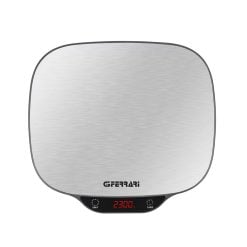 G3ferrari G20096  Electronic Kitchen Scale: Stainless Steel Plate