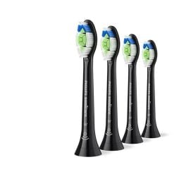 Philips Sonicare HX6064/91  Optimal Brush Heads 4'S - Black