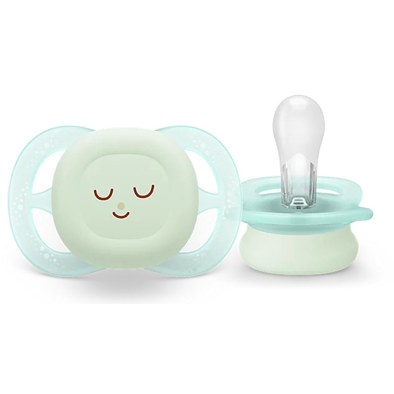 Philips Avent SCF075/18 2 Ultra Start Night Time Soother 0-2m - Boy - Image 3