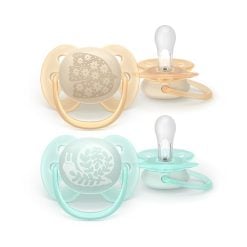 Philips Avent SCF091/41 2 Ultra Soft Deco Snail/Bird 0-6m - Boy