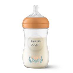 Philips Avent SCY903/74 Natural Feeding Bottle 260ml - Single Pack - Deco