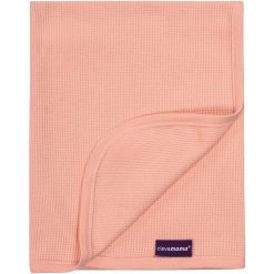 Clevamama Waffle Cott. Blanket 70X90 - Coral